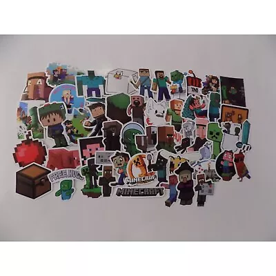 Minecraft # 12 Stickers Decals - Video Game Creeper Diamond Sword Etc • $7