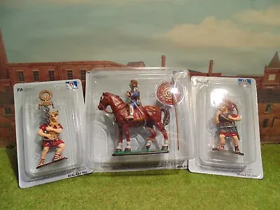 Superb 54 Mm Scale Metal Roman Soldiers Nice Items • £6.99