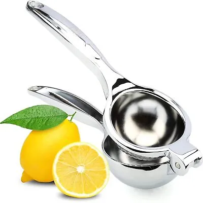 Lemon Lime Squeezer Heavy Duty Steel Mexican Elbow Cocktail Fruit Press Juicer • £7.58