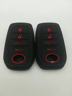 2*Silicone Fob Remote Key Cover For 2022 2023 2024 Toyota Venza Tundra TACOMA • $8.99