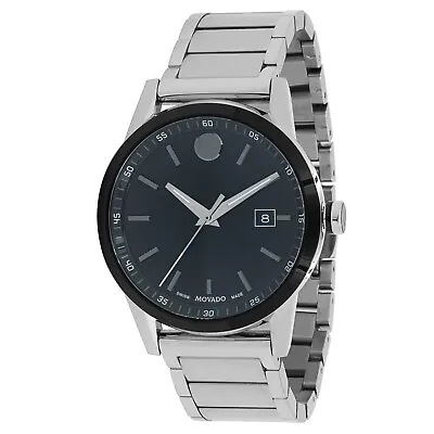 Movado 0607557 Men's Museum Sport Black Dial Quartz Watch • $419