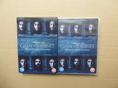 Game Of Thrones - Series 6 - Complete (DVD 2016) • £7.99