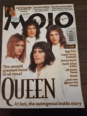 Mojo Magazine #69 Aug 1999 Queen; Iggy Pop; Led Zep; Scritti Politti • $8