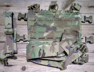 Multicam Complete Spiritus Systems Style Mkv Chest Rig & Pouch Placard • $59.98