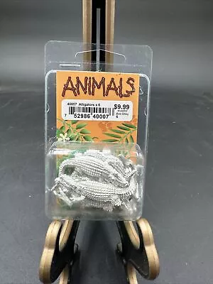 Animals Mega Miniatures 4007 Alligators Metal Miniatures • $15