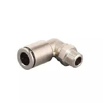 Pneumatic Push In Air Fittings NPB - Male Elbow 6mm Hose - 1/4 NPT Thread • $20