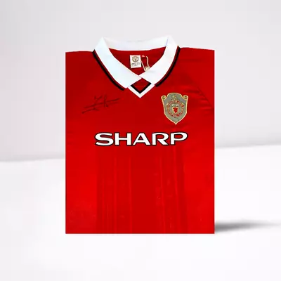 Jaap Stam 1999 UCL Final Signed Manchester United Shirt • £220