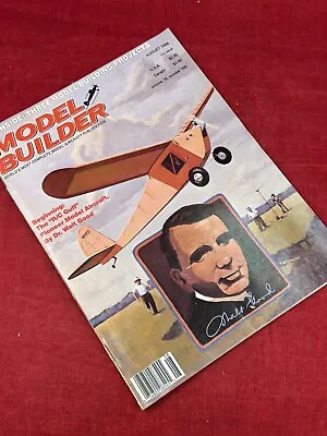 VTG Model Builder Magazine August 1988 Aircraft Hobby Airplane Remote Control RC • $9.95