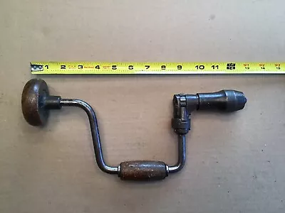 Vintage Antique Millers Falls Hand Drill Auger Brace No 163 • $20