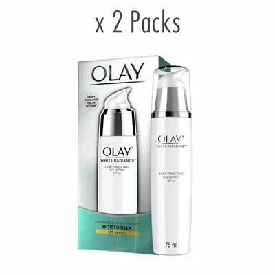 $111.88 • Buy [OLAY] White Radiance Light Perfecting Day Lotion SPF 24 2x75ml
