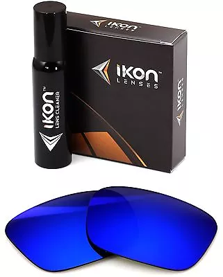 Polarized IKON Replacement Lenses Von Zipper Fulton Sunglasses Deep Blue Mirror • $35.90