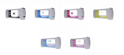 $495 • Buy 6 X NEW COMPATIBLE HP 310/330/335/360/365/560 LATEX INK CARTRIDGES 775ML (HP831)