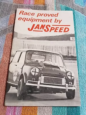 Janspeed Tuning Brochure 1960's Austin Mini MG Midget Sprite Anglia 105E MGB Imp • $49.77