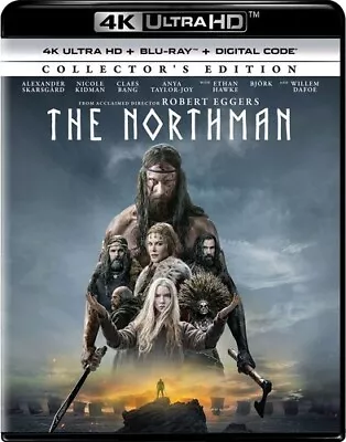 The Northman [New 4K UHD Blu-ray] With Blu-Ray 4K Mastering Digital Copy 2 • $18.60