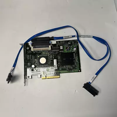 Dell CN-0UN939 E2K-UCS-51 (B) PCI-e Raid PowerEdge Controller W/SAS SATA Cable • $30