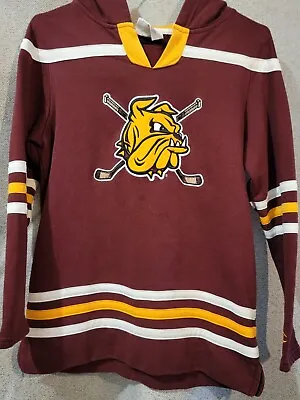 VTG Minnesota Duluth UMD Bulldogs SZ XL YOUTH  Jersey Sweatshirt Hoodie Hockey • $28