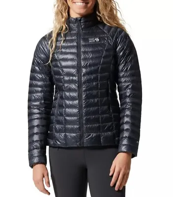 Mountain Hardwear Ghost Whisperer 2 Women's Down Jacket NEW Blue Slate Large • $169.99