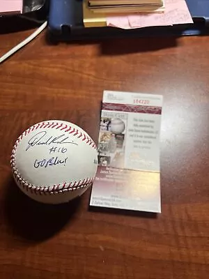 Denard Robinson Autographed Michigan Wolverines MLB Baseball Rare JSA Cert UofM • $19.99