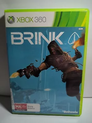 XBOX 360 | BRINK | Microsoft PAL Game | Manual | Tested | Free Fast Post • $7