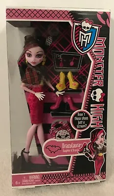 Monster High ~I LOVE SHOES ~ Draculaura Doll 2013 ~ Mattel RARE! • $189.99