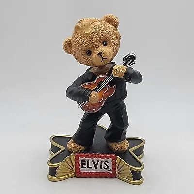 Elvis Bear Rockin’ And Bobbin’ With Elvis Collection Bobble 2004 • $27.18