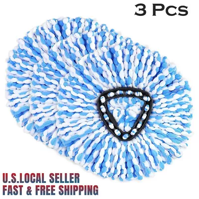 3x Replacement Microfiber Mop Head Wring Refill For O-Cedar RinseClean Spin Mop • $6.99