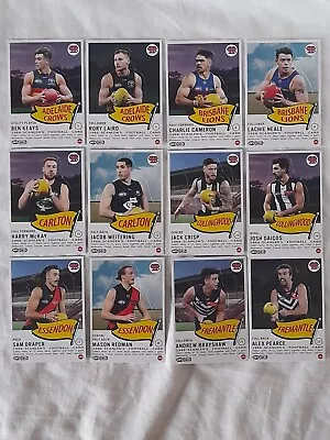 2024 Afl Teamcoach Scanlens Die-cut Choose Your Player • $1.30