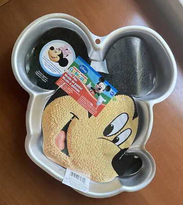 Wilton Mickey Mouse Cake Pan Disney Baking Clubhouse 2105-7070 With Instructions • $12.50