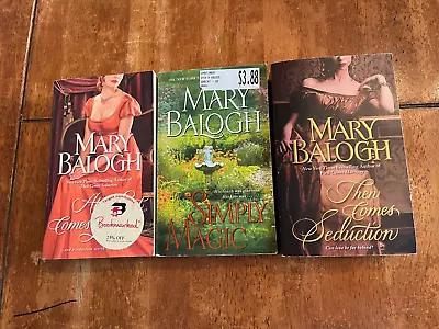 Mary Balogh - Lot Of 3 Pb - Titles In Pic • $3