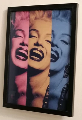 £9.99 • Buy Marilyn Monroe Pinup Framed Print Picture Size A4