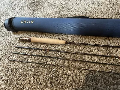 Orvis Superfine Touch 761-4 Fly Rod 7'-6  1wt 4 Piece Mint • $350