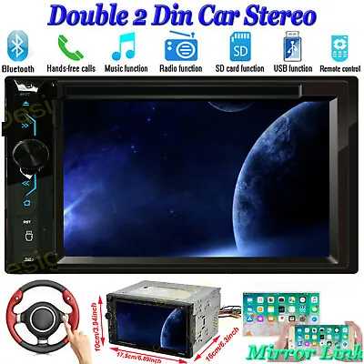 Car Stereo DVD Radio Bluetooth Fit Ford F-250 F-350 F-450 F-550 Super Duty Truck • $82.30