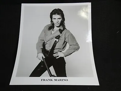 8 X10  B&W Celebrity Publicity Photo Pic Frank Marino Mahogany Rush Purple Haze • £5.77