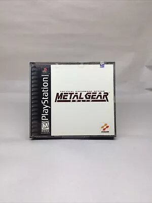 Metal Gear Solid CIB (Sony PlayStation 1 1999) Tested Works • $49.99