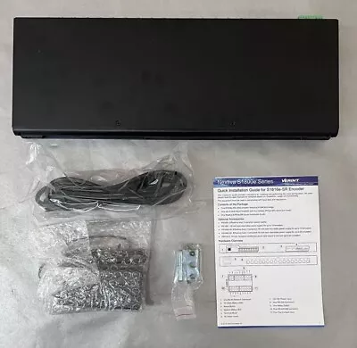 Verint S1816e-SR 16 Channel CCTV Video Encoder Black 21-640-4522 • $179.99