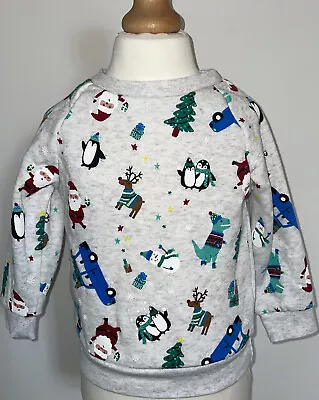 Primark Boys Christmas Jumper Size 9-12 Months  • £3.85