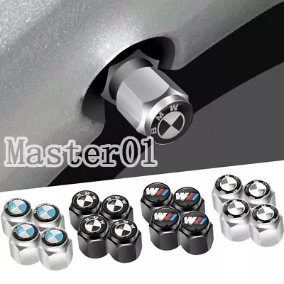 4PCS For BMW M Power E60 E90 E36 E39 Car Wheel Tire Valve Caps Tyre Rim Covers • $12.90