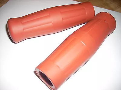 Coke Bottle Handlebar Grips For BICYCLE Brick Red Clay Red Vintage 7/8  + 7/8  • $19.50