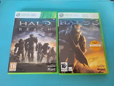 Halo Games Bundle Xbox 360 Halo Reach  & Halo 3 • £7