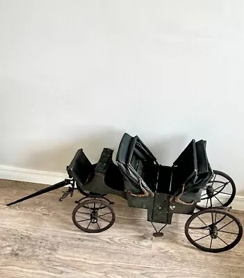 Antique Salesman Sample Miniature Horse Drawn Carriage/Buggy • $1850