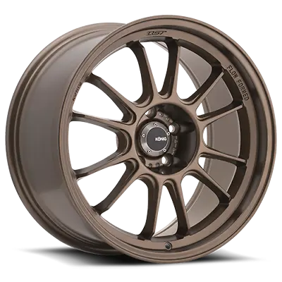 1 New Race Bronze Konig Hypergram 17X8 40 5-100 Wheel • $233.84