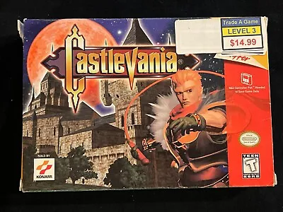 Castlevania (Nintendo 64 1999) BOX ONLY - Authentic N64 • $49.14