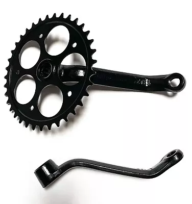 36 Teeth BLACK WIDER Pedal Crank Arm Only  For Gas Motor Bike • $24.29