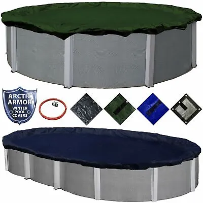 Arctic Armor Above Ground Swimming Pool Winter Cover In All Round Or Oval Sizes • $116.90