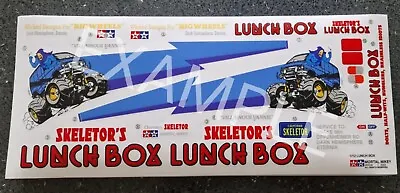 Skeletor Theme Vinyl Stickers Fits Tamiya Lunch Box • £14.99