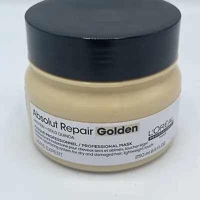  L'Oreal Serie Expert Absolut Repair Golden Lightweight Mask 250ml. • £19.99