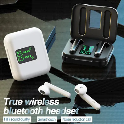 Bluetooth 5.0 Wireless Headphones TWS Earphones Mini In-Ear Pods Bass Earbuds AU • $25.78
