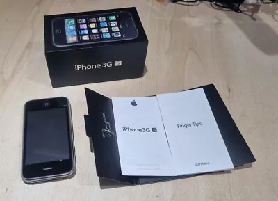 Apple IPhone 3GS - 16GB - Black  A1303 (GSM) Boxed • £29.99