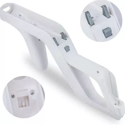 2pcs Zapper Gun Handle Holder For Nintendo Wii Remote Wireless Controller • $29.97