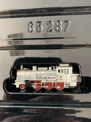 $175 • Buy Z-Scale Marklin Mini-Club Museum #8894 Steam Engine 2-6-0 DB 74 701 W/ Headlamps